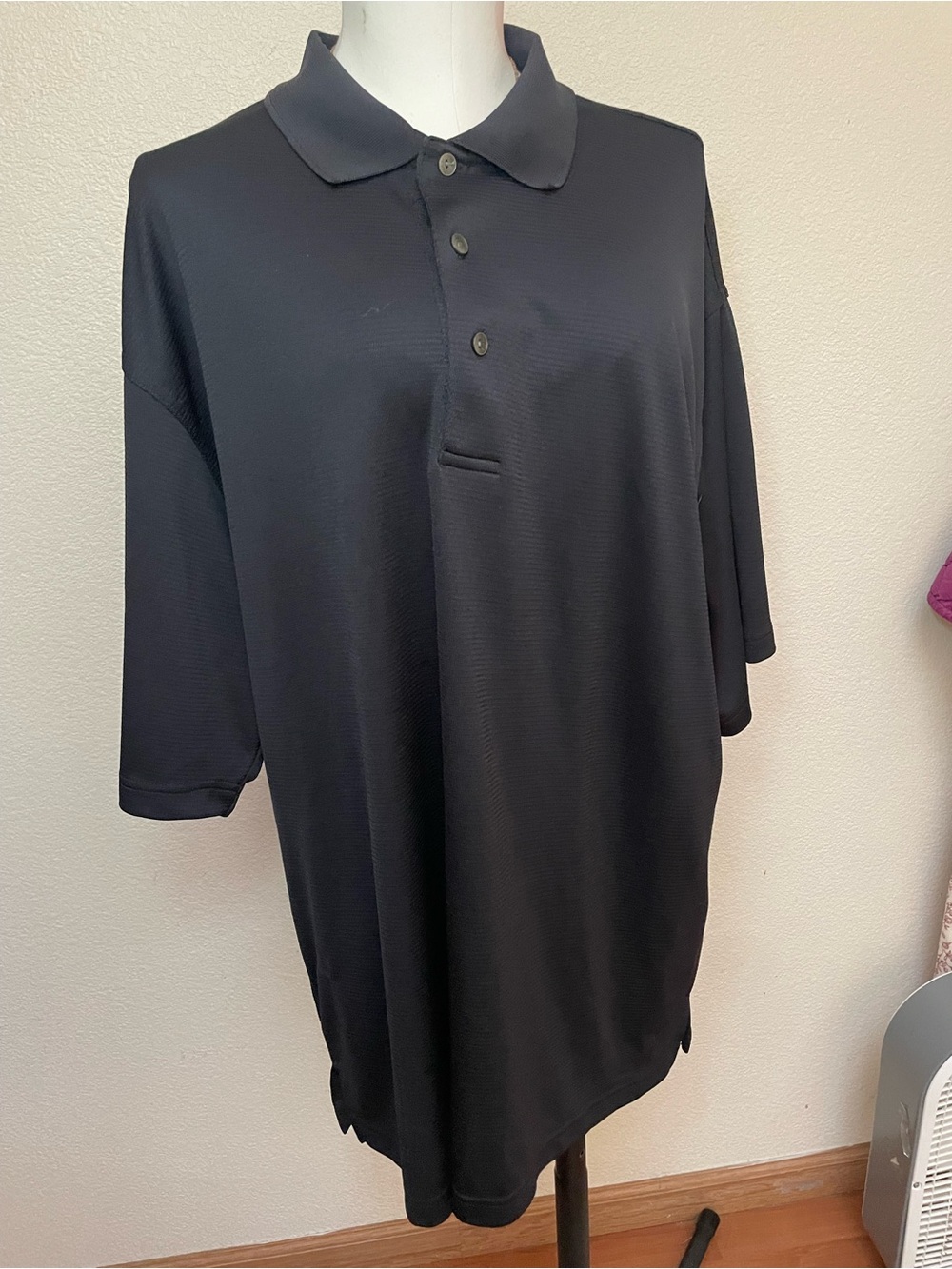 Hogan Black Short-Sleeve Polo Shirt